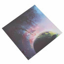 Scrapbooking Origami Paper Art Background Universe Planet Moon Paper Card M Q8T1