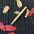 Creative Black Ink Brass Handmade Signature Pen Retro Outdoor Coppers Pure A4M5