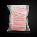 100 pcs Clear Polybag Self Adhesive Seal Plastic Bags Zip Lock Storage Bag