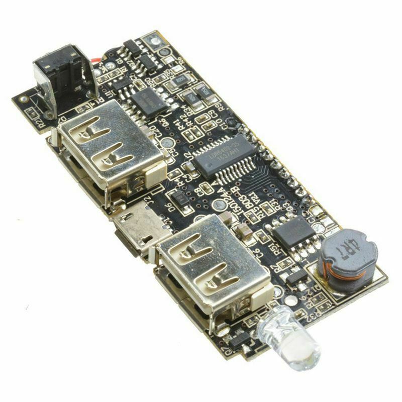 Dual USB 5V 1A 2.1A Mobile Power Bank 18650 Battery Charger PCB Power Modul L7V1