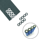 25Pcs 4S 18650 battery adhesive paper hollow solid insulator gasket cardbo JR LJ
