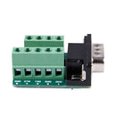 DB9 D-SUB 9 Pin Male Adapter RS232 to Terminal Connector Signal Module Gree N6K5