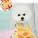 Soft Absorbent Cute Pet Supplies Quick-drying Color Bath Towel (Puppy) A