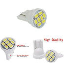 10X T10 8SMD 1206 White LED Interior Show Wide License Plate Light Bulb LampJC.