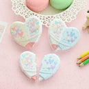 2 Pcs/pack Love Heart Correction Cute Tape Stationery Office School Supplie U8U0