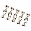 5 Sets Copper Metal Clasp Lobster Hook Necklace Bracelet Connector Crafts