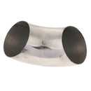 Car 201 Stainless Steel 2.5" 90Degree Bendable Weld-On Exhaust Pipe Tube