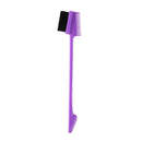 Double Sided Edge Comb Beauty Hair Styling Salon Hairdressing Tool (Purple) A