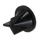 Plastic Marine Toilet Joker/Check Valve, Black Color