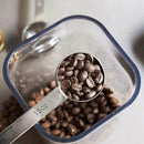 Stainless Steel Double Head Measuring Spoon Scoop Fruit Coffee Scoop For Ki Q1Q7