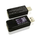 Black USB Safety Tester LCD Charger Voltage Current Meter Battery Power