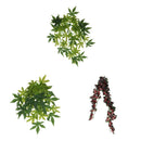 3 Pieces Plastic Reptile Plants Vine Jungle - Decorative Ornament for Reptiles