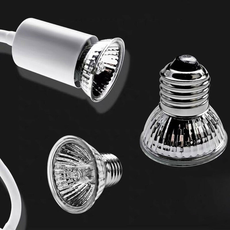 Reptile Lamp Turtle Basking Light Pet Amphibians Lizard Tortoise Heating Bulb