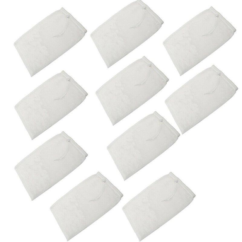 Pack 10pcs 20cmx35cm Fish Tank Aquarium Filter Socks Replacement Filter Bags