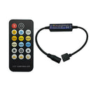 17 Keys Wireless RF Mini Color Temperature Controller LED Remote Control