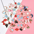 60Pcs Wholesale Mixed Enamel Pendants Charms Craft DIY Jewelry Making Findin3C