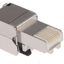 8P8C RJ45 Connector Compatible with Cat6/Cat6A/Cat7/Cat8 Termination PlugFT