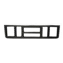 Down Carbon Fiber Center Console Panel Cover Stickers For BMW E46 3 Series