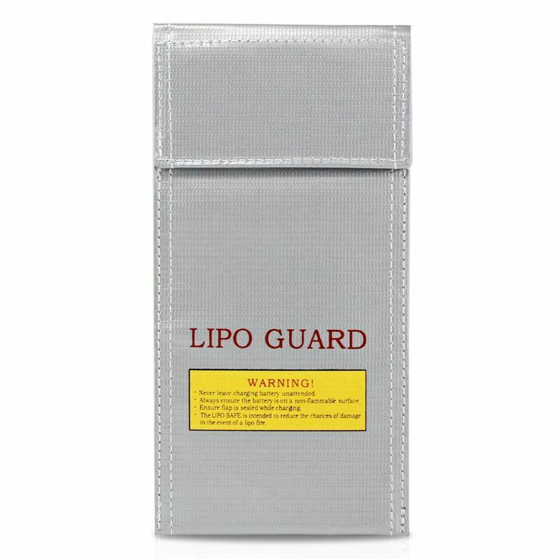 LiPo Battery Guard Bag Fire Resistant Safety Protective Bag Charger Sack (1 J2Q9