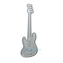 Guitar Cutting Dies Metal Stencils Scrapbooking Embossing DIY Album Paper Craft