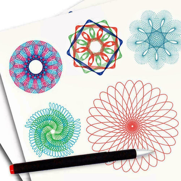 27Pcs/Set Magical Ruler Kaleidoscope Painting New S5K2