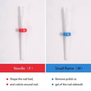 7Pcs Ceramic Nail Drill Bits Set, Acrylic Cuticle Nails File Bit For Strong