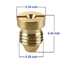 Foam Cannon Orifice Nozzle Tips, High Replacement Thread Nozzle for Snow Fo