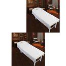 2x Super Soft Thicken Pro Massage Bed Skirt With