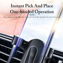 Universal Car Phone Holder Air Outlet Center Console Gravity Alloy Bracket