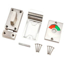 Bathroom Toilet Wc Indicator Privacy Dead Bolt Door Lock Latch Vacant Engag W2R7