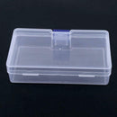 Transparent Tool Box Electronic Parts Storage Holder Jewelry Home Organizer