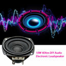 Round Shape Home Full Range Electronic Loudspeaker 2.5 Inches Diameter Black