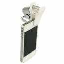 Portable 60X Mobile Phone Camera LED UV Clip Magnifier Microscope Micro Lens