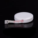 150cm 60 inch Push Button White Case Soft Retractable Tape Measure BX