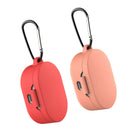 2 Packs Silicone Luxury Earphone Case For  Redmi Airdots Red+Orange