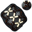 Handmade Magic Beads Double Hair Comb Stretchy Hair Combs Clips Elasticity W1R3