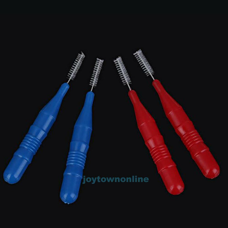 30pcs Tooth Flossing Head Hygiene Oral Dental Plastic Interdental Brush Tool
