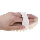 Hand-Held Wooden Body Brush Massager Cellulite Reduction Relieve Tense Muscl ME