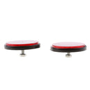 6-Pair Round Reflectors Universal For Motorcycle ATV Dirt