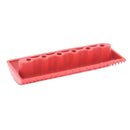 2pcs Rubber Red Wood Grain Graining Pattern Wall Paint DIY Painting Tool