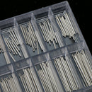 180 Pieces Assorted Spring Bars Watch Band Stainless Steel Cotter Link Pins 8mm