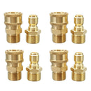 4pairs Release Coupler 3/8" M22 High Pressure Washer Garden  Sprayer Kits