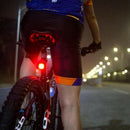 Usb Bicycle Charging Intelligent Brake Light Bicycle Night Riding Induction