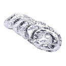 10x Aluminum Foil Round Gas Burner Disposable Bib Liners Stove Covers HUES