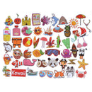 50Pcs Cute Cartoon Stickers DIY Laptop Luggage Guitar Bicycle Skateboard  MO