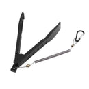 Plastic Fishing Pliers Gripper Fish Clamp with Lock Spring AU Lanyard Switc C2Y4