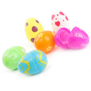 Easter Painting Egg Plastic Hanging Children Eggs Toys Party Decor 12pcs/Pack