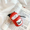 Fire Extinguisher Protective Case Silicone Cover with Carabiner for Airpods 1/2