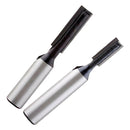 2 Pieces 2 Types Carbide Straight Dado Router Bit Wood Anti-kickback Design