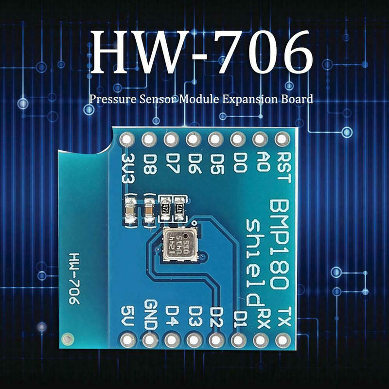 Bosch Temperature Pressure Sensor Module BMP180 Expansion with Pins Support OTA